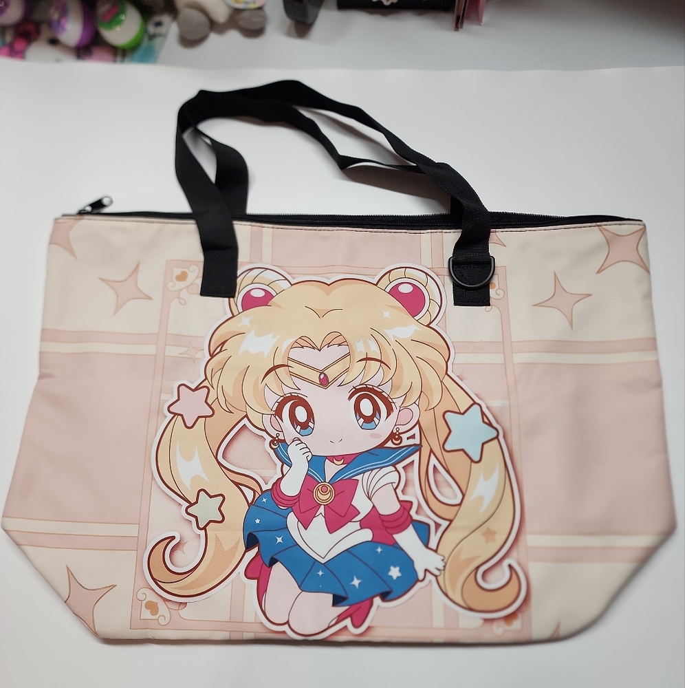 Sailor Moon Pink Tote Bag